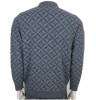 Men's round neck long-sleeved knit sweater