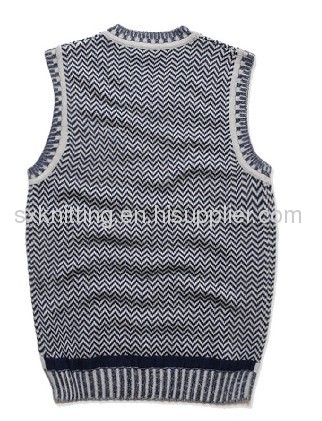 Men's T-shirt knitted vest