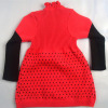 Children's knitted sweater dresses