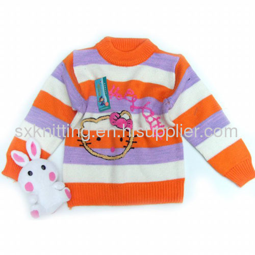 Children's knitted sweater