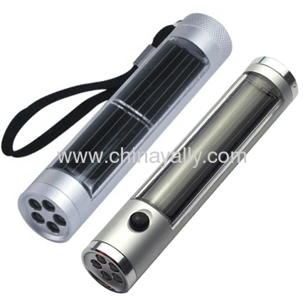 5 Bright Solar Led Torch