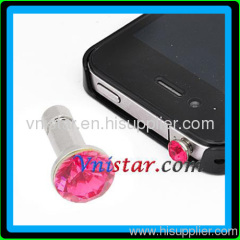 crystal diamond plug stopper