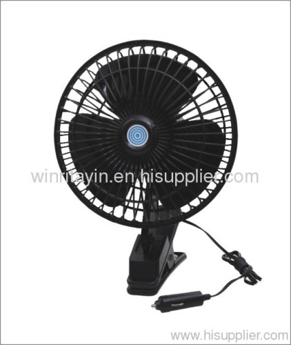 Plastic 8" Car Fan with CE and RoHS Product Approvals