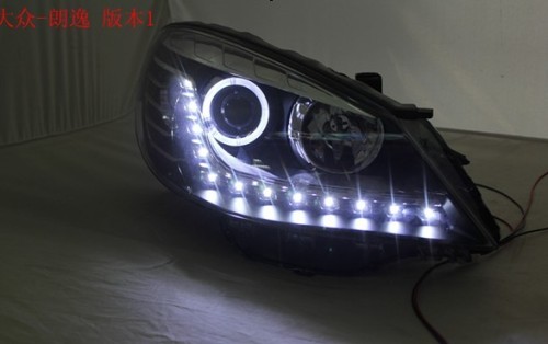 bi-xenon projector headlights for Lavida