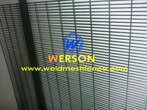 Securextra 3510 Security Fencing From Werson Fencing System