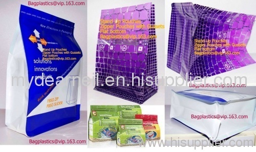 CANDY BAG, STAND POUCH, FLAT BOTTOM POUCH, SOUP POUCH, SIDE GUSSET POUCH