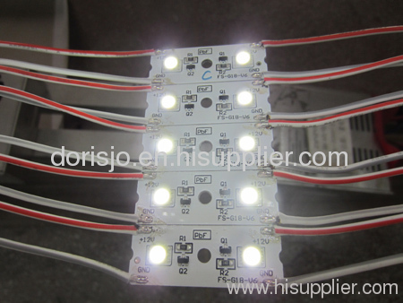 Metal shell 4 leds 3528 SMD Square module