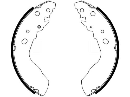 SUZUKI VITARA brake shoe rear