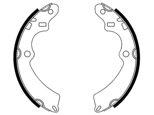 SUZUKI SUPER brake shoes china manufacture