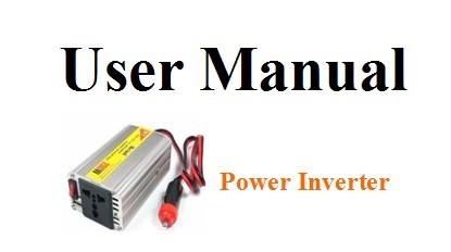User Manual of Power Inverter