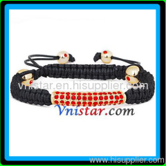 Alloy shamballa bracelets, wrap bracelets cheap wholesale