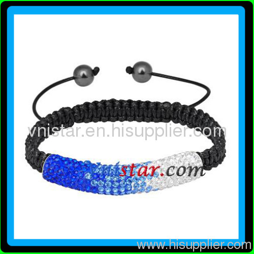 Summer season trending bracelets, arc-shaped bar big bead bracelet
