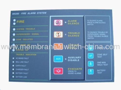 membrane keypad panel