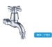 ABS Chrome Plated Faucet with Cross Handlewheel