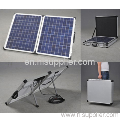 Low-weight 80W foldable solar panel