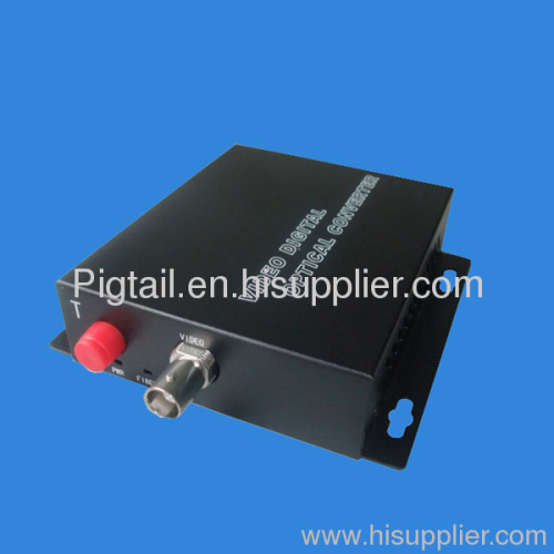 Video to Fiber Digital Converter 1Channel Video