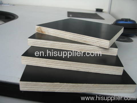 Construction film faced plywood