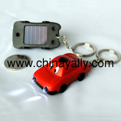 2 LED Solar Keychain Light Toy