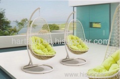 PE rattan Garden swing chair