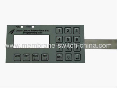 LCD membrane switch keypad