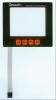Membrane switch panel with LCD window
