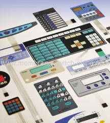 LCD membrane switch panel