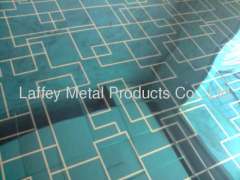 etched stainless steel sheets