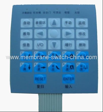 LED membrane switch panel