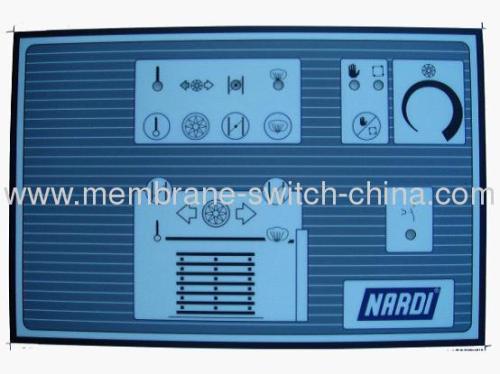 membrane overlay design