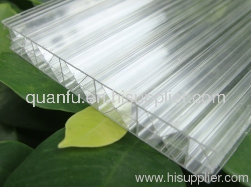 Polycarbonate 5-Wall X-Structure Sheet