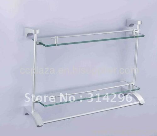 China Bathroom Glass Shelf in Low Shipping Cost g9018