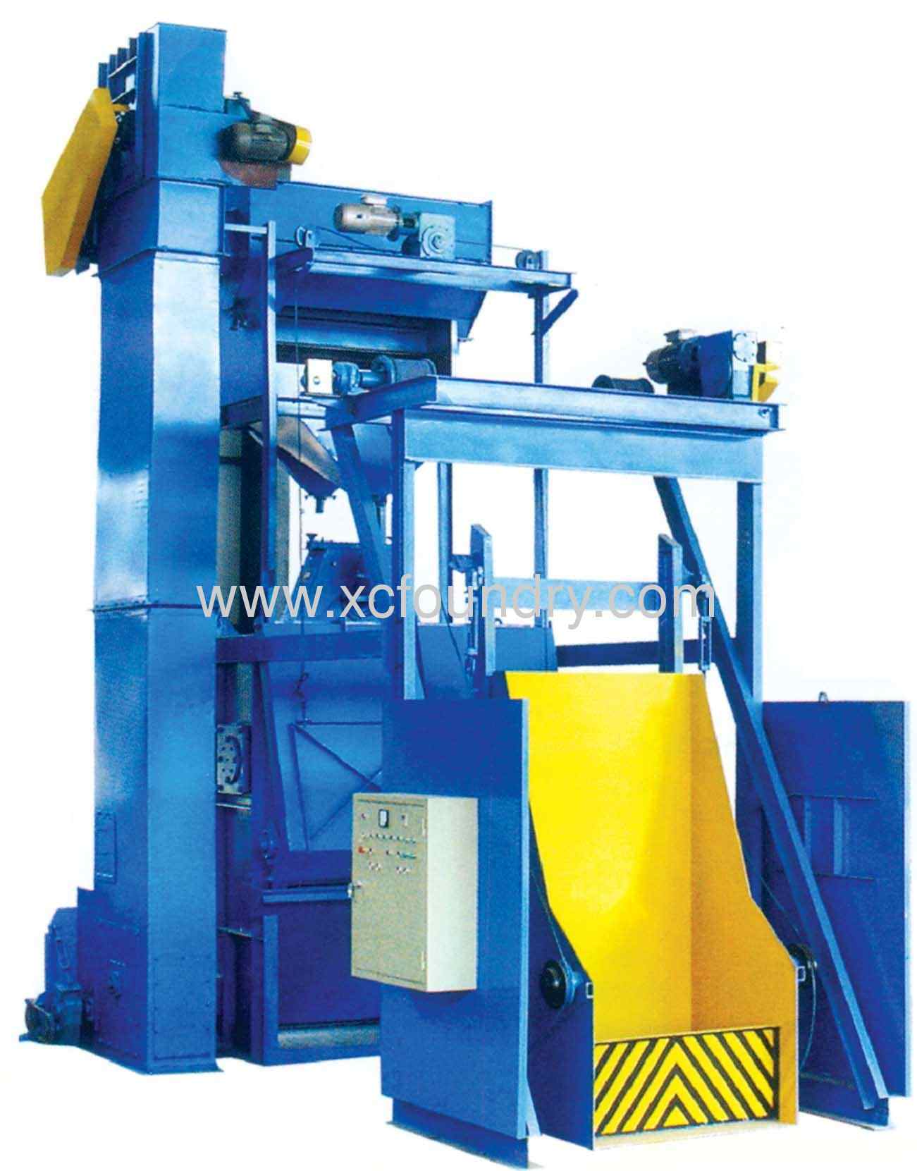 What is the shot blasting machine