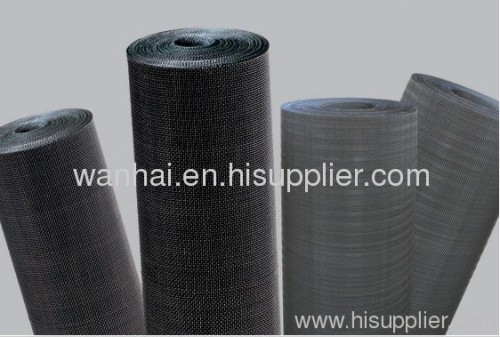 plain steel filtering wire mesh black wire cloth filter disc