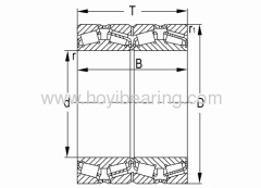 high precision bearing steel tapered roller bearing