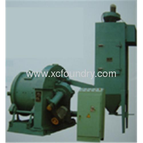 Fastener shot blasting machine