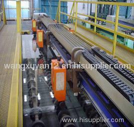 longitudinal cutting machine for glass production line