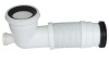 PVC Flexible WC Connector 90 Degree With Vent