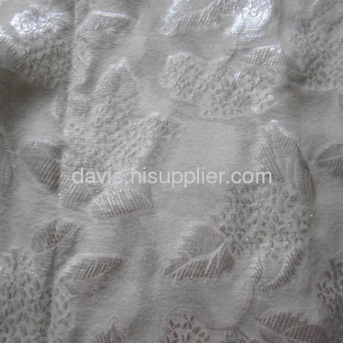 silk fabric silk silver line woven silk