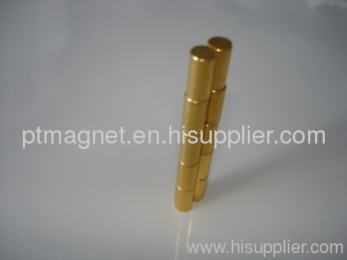 Gold Neodymium Rob Magnet