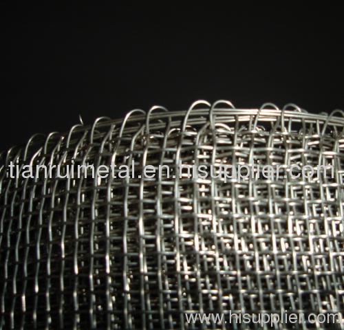 stainless steel crimped wire mesh (factory)