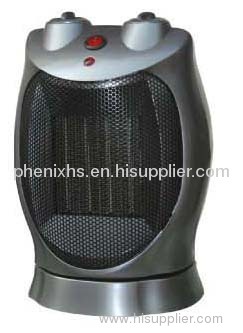 2 heat setting PTC fan heater 0918D