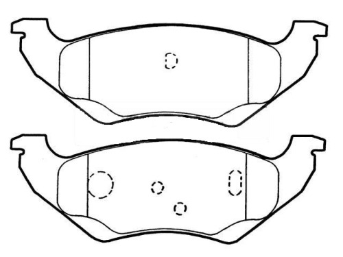 Rear Brake Pad Sets
