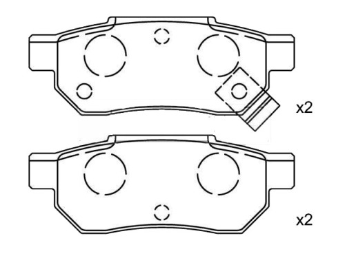 HONDA CIVIC rear brakes