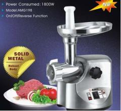 New Stainess steel Meat Grinder-AMG-198-1800W