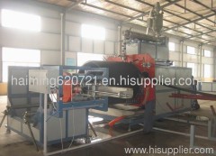 PE large diameter winding pipe production line