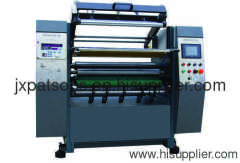 Thermal paper slitting rewinding machine