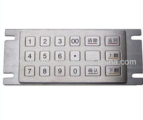 metal keypad manufacturer
