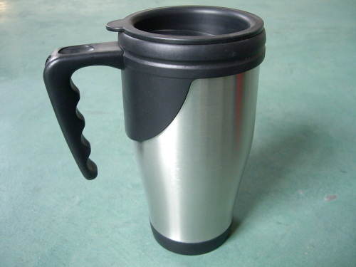 Stainless steel double auto cup