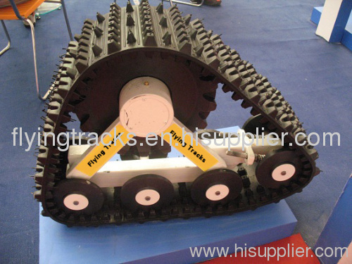 pick up rubber track conversion system small rubber track