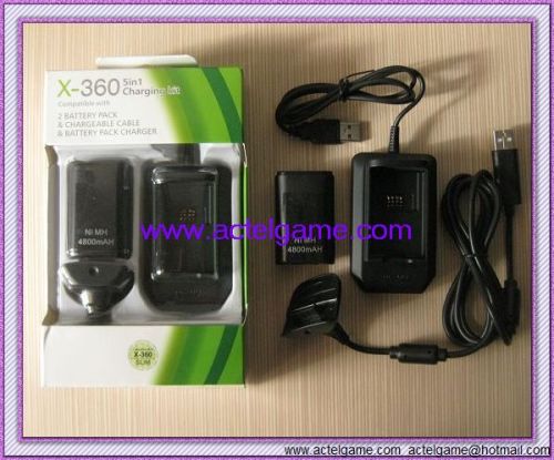 Xbox360 Slim 4in1 charging kit battery pack